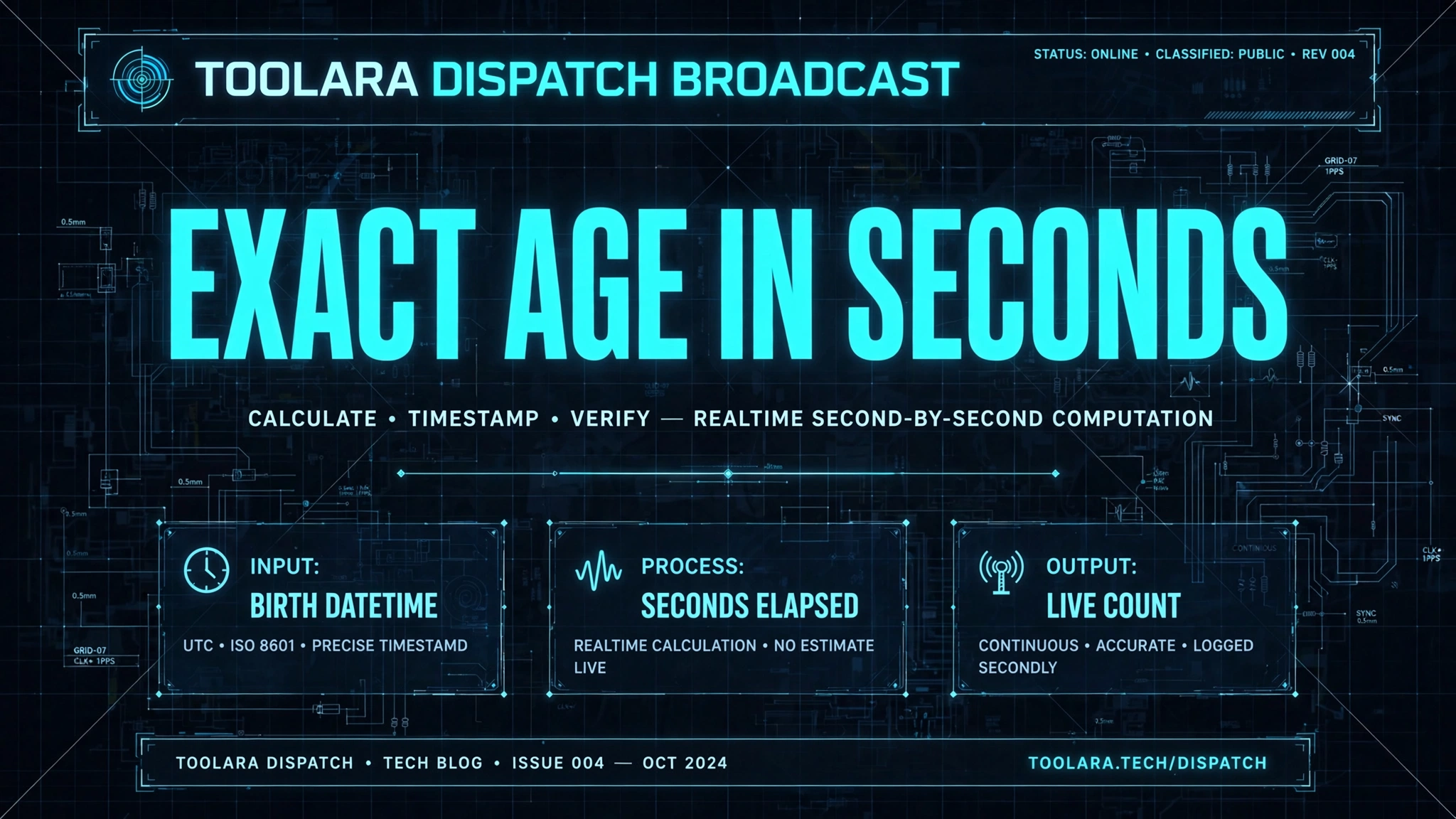 Age Calculator: Calculate Your Exact Age in Seconds