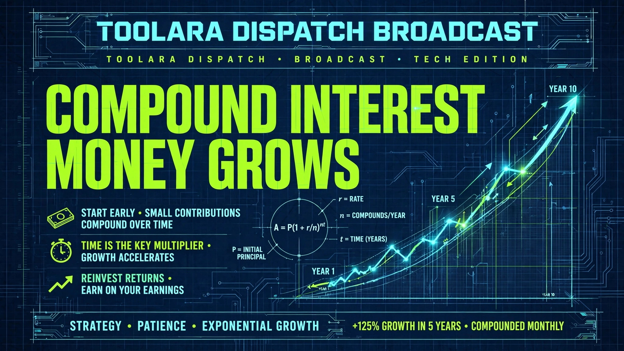 Compound Interest Calculator — See How Money Grows