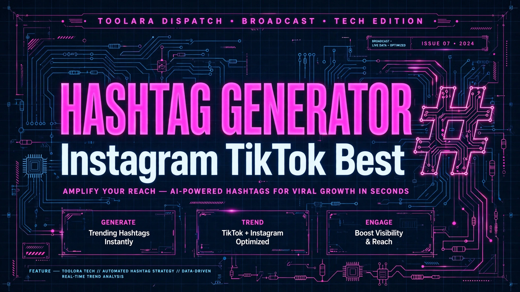 Hashtag Generator: Find the Best Hashtags for Instagram & TikTok