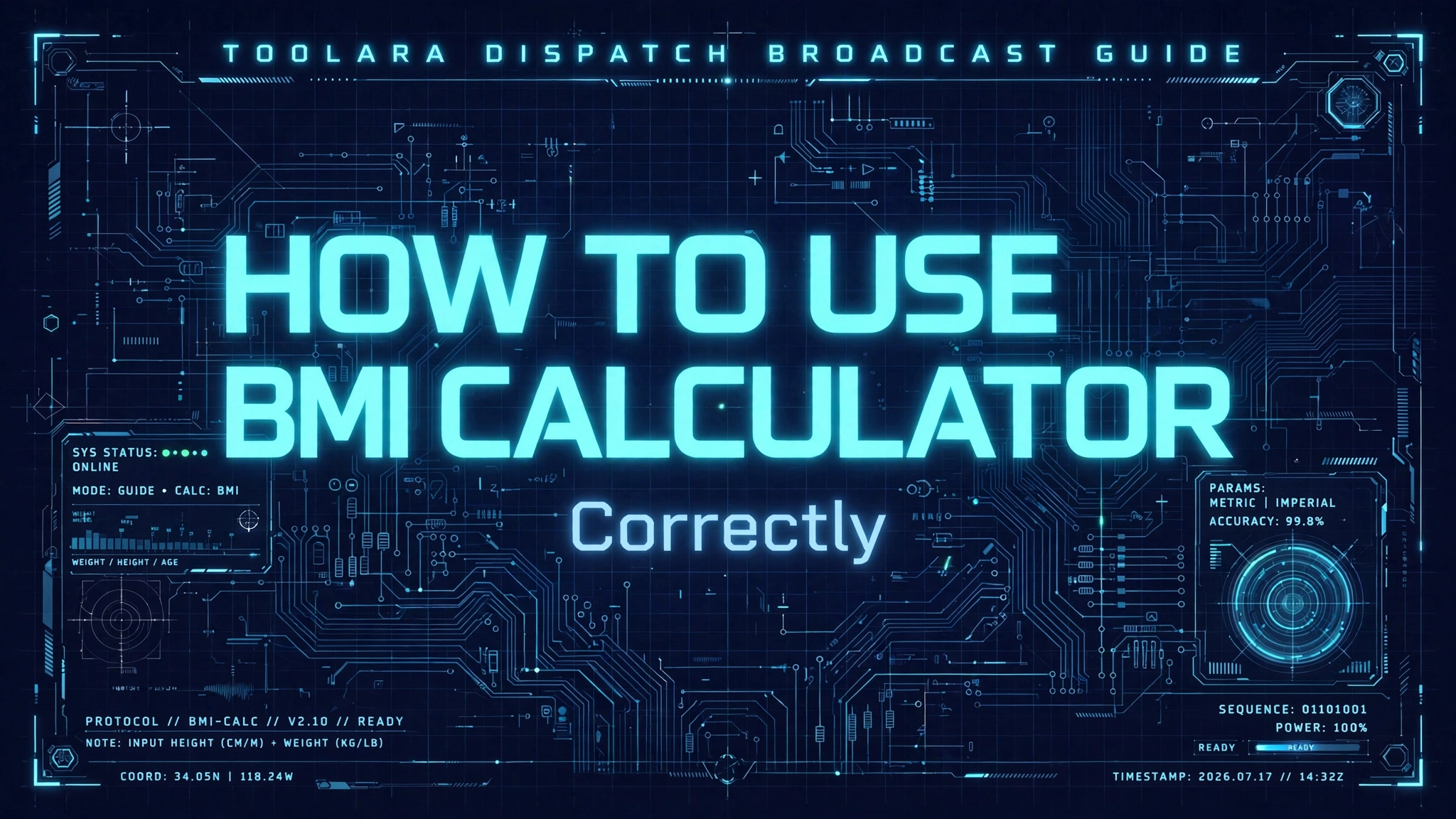 How to Use a BMI Calculator Correctly | Toolora