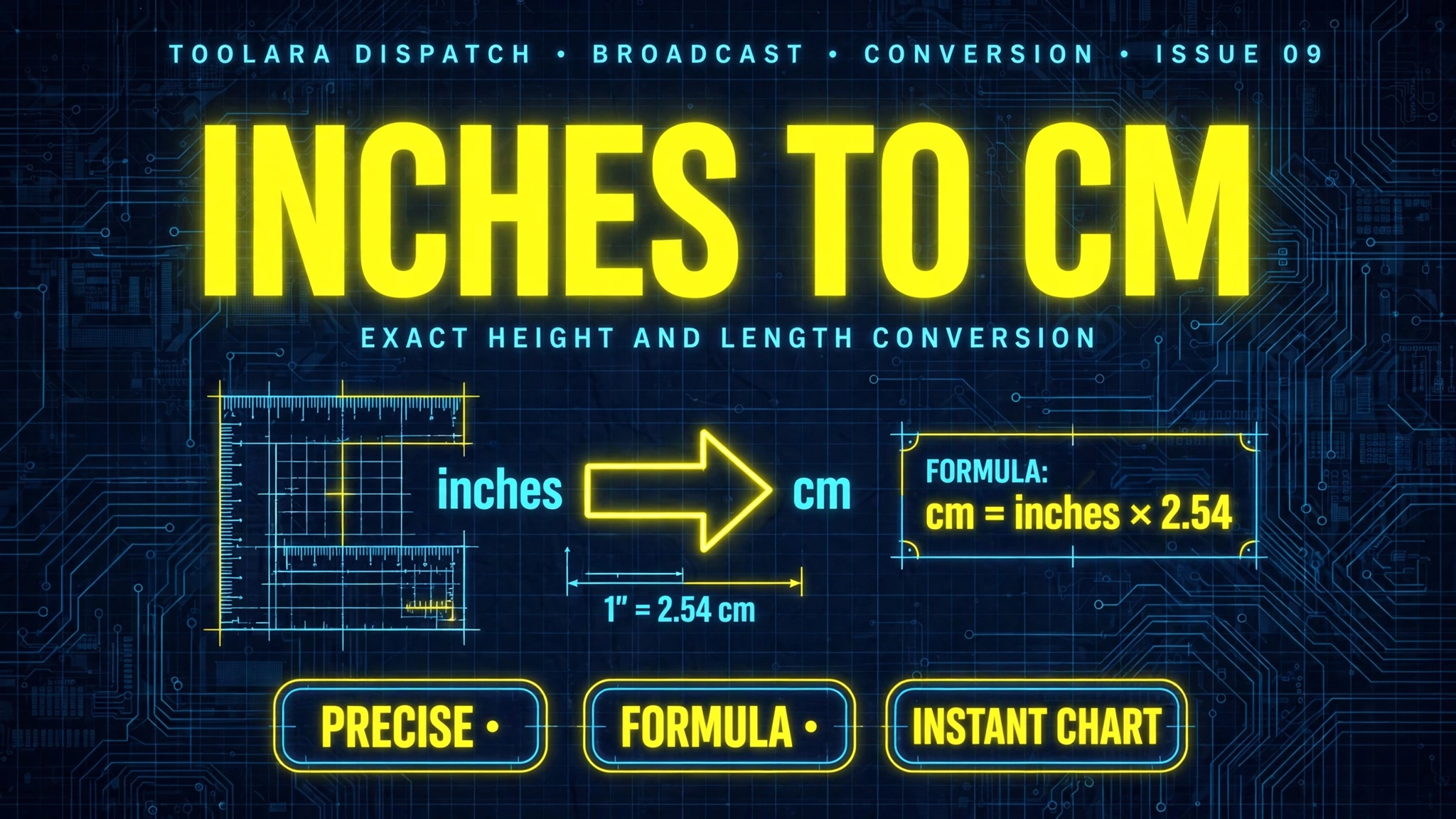 Inches to CM Converter — Exact Height & Length Guide