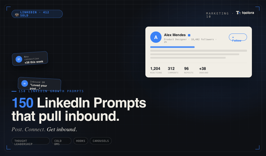 150 LinkedIn Growth Prompts