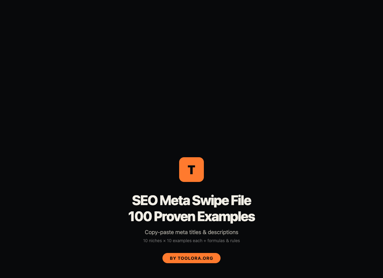 SEO Meta Swipe File