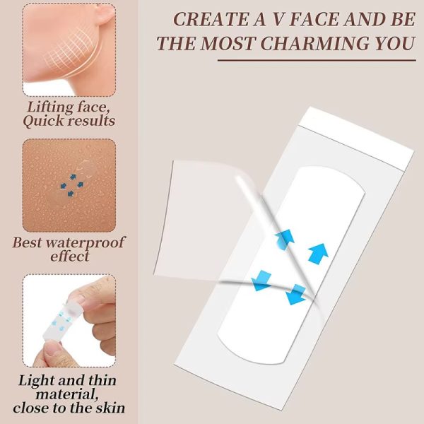 VGlow Invisible Face Lift Tape - Image 3
